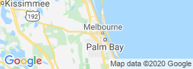 West Melbourne map